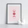 Pink Moon Phases - Printers Mews