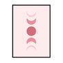 Pink Moon Phases - Printers Mews