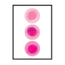 Pink Watercolor Trio - Printers Mews
