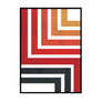 Red and Black Bent Lines - Printers Mews