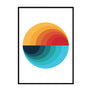 Warm and Cold Colors Half Circles - Printers Mews