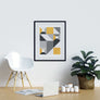 Black Gray and Yellow Shapes - Printers Mews