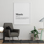 Music Definition Print