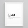 Cwtch Definition Print