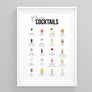 Classic Cocktails Print
