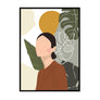 Terracotta Portrait Wall Art | Printers Mews