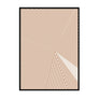 Abstract Burnt Orange Burnt Orange Poster | Printers Mews