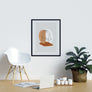 Single Lines Portrait Wall Art | Printers Mews