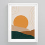 Terracotta Sunset Terracotta Sun Burnt Orange | Printers Mews