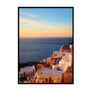 Orange Horizon Burnt Orange Poster | Printers Mews