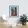 Pink Pillars | Printers Mews
