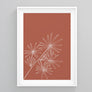 Terracotta Plant Wall Art | Printers Mews
