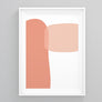 Abstract Wobble Burnt Orange | Printers Mews