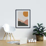 Minimalistic Terracotta Sunset | Printers Mews