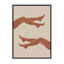 Tanned Legs Terracotta Wall Decor | Printers Mews