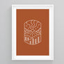 Mountain Terracotta Terracotta Sun Burnt Orange | Printers Mews