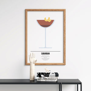 Suburban Cocktail Print - Printers Mews