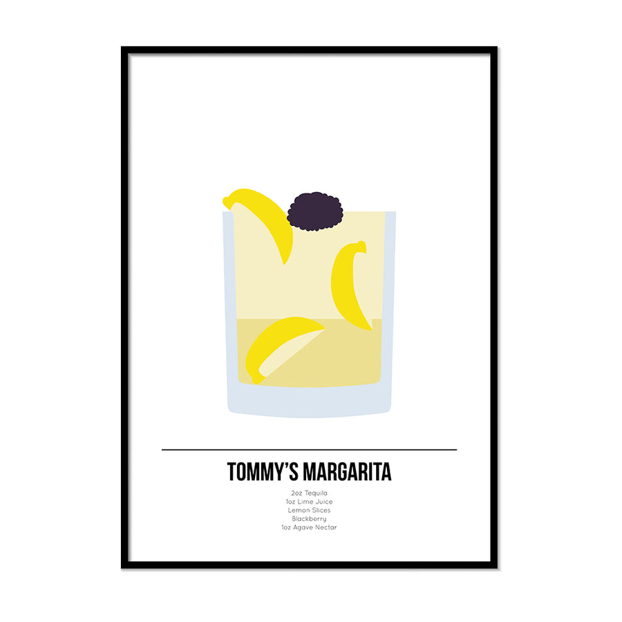 Tommy Margarita Cocktail Print - Printers Mews