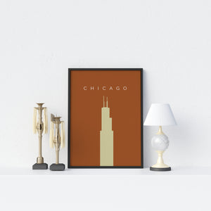 Chicago Willis Tower - Printers Mews