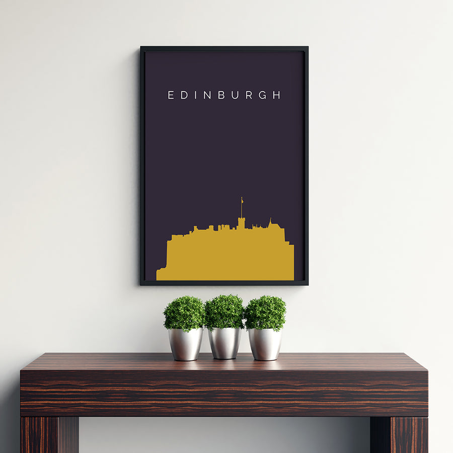 Edinburgh Castle Poster - Printers Mews