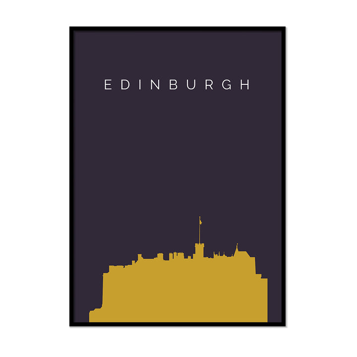 Edinburgh Castle Poster - Printers Mews