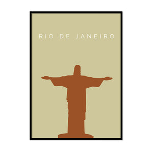 Rio De Janeiro Christ the Redeemer - Printers Mews