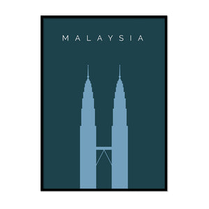 Malaysia Petronas Towers Kuala Lumpur - Printers Mews