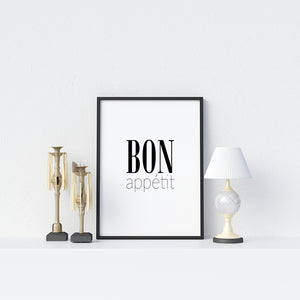 Bon Appetit Poster - Printers Mews