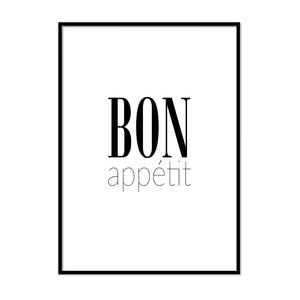 Bon Appetit Poster - Printers Mews