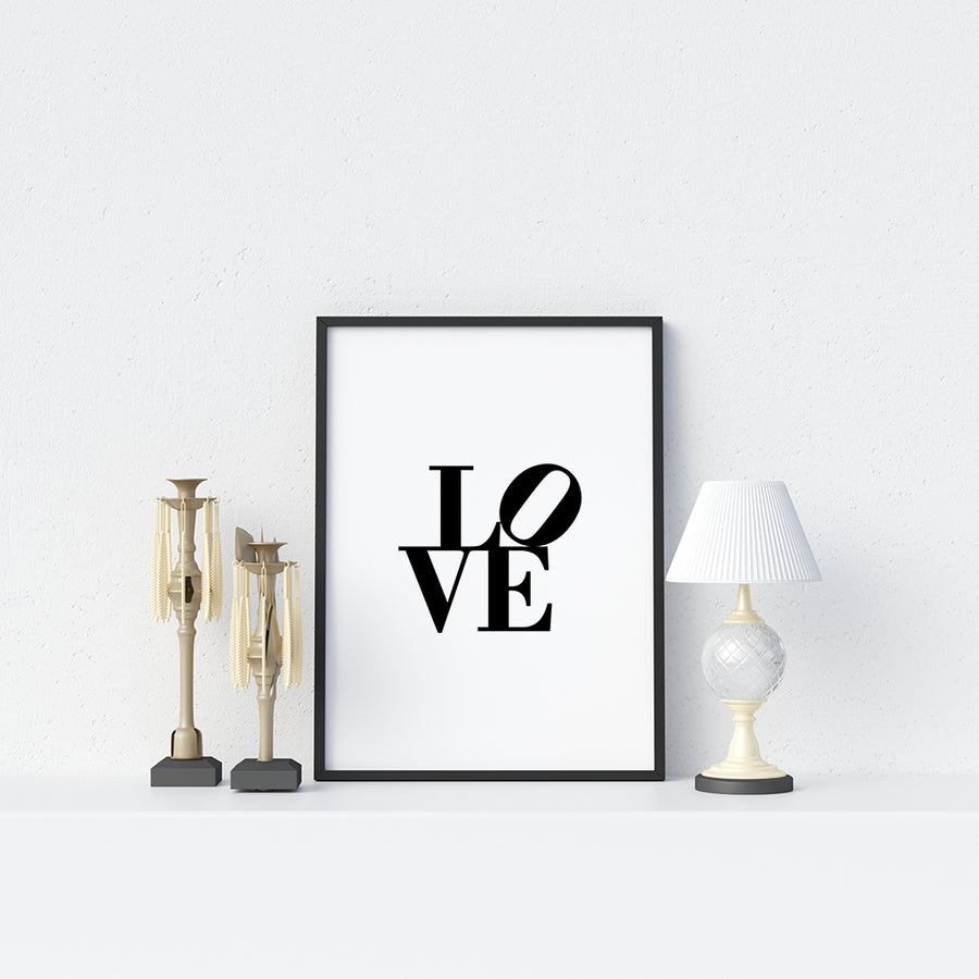 Love art Poster - Printers Mews
