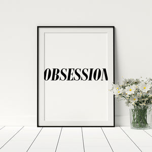 Obsession Poster - Printers Mews
