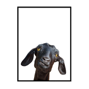Goat Poster - Printers Mews