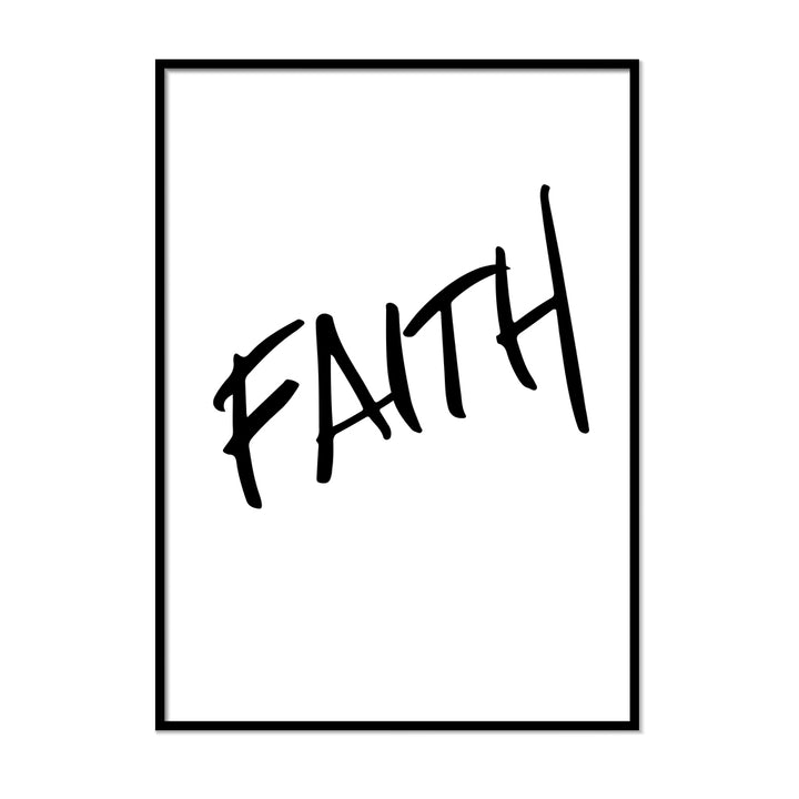 Faith Poster - Printers Mews