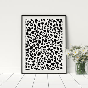 Leopard Print Poster - Printers Mews