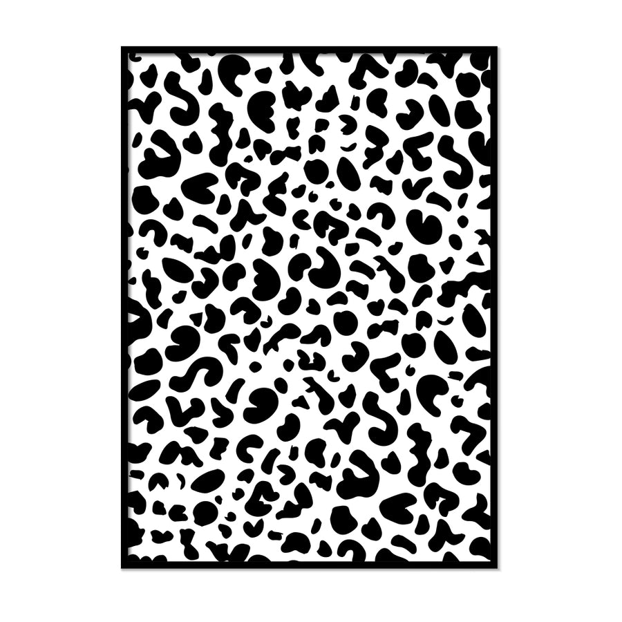 Leopard Print Poster - Printers Mews