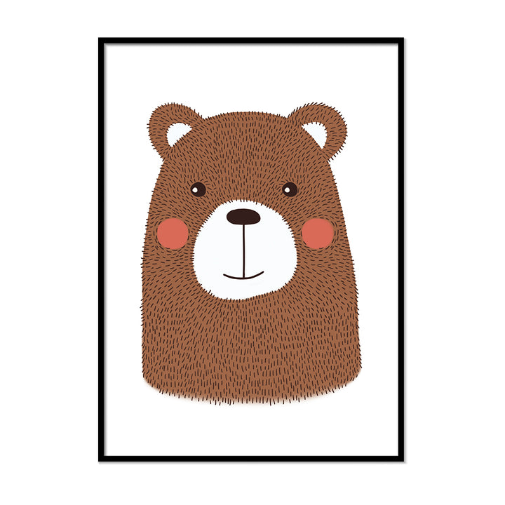 Nursery Animal Prints Bear