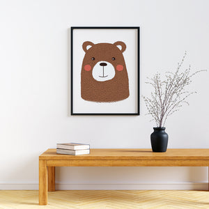 Baby Animal framed prints Bear