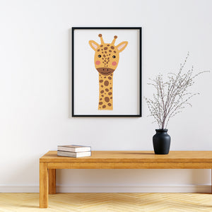 Nursery Animal Prints Giraffe