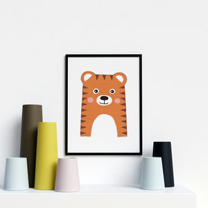 Tiger Baby Animal framed prints