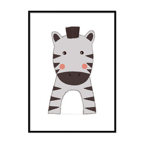 safari prints for nursery uk Zebra