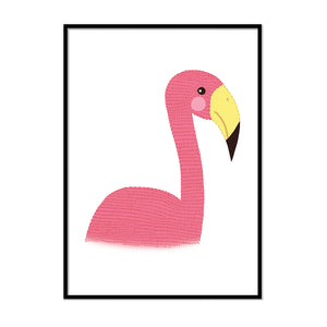 animal themed nursery pictures Flamingo