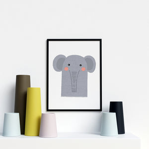 Elephant safari animal prints uk