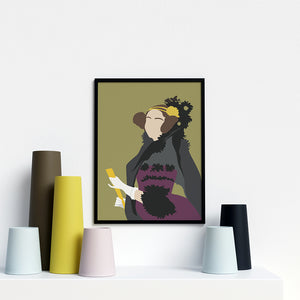 Ada Lovelace Portrait Poster