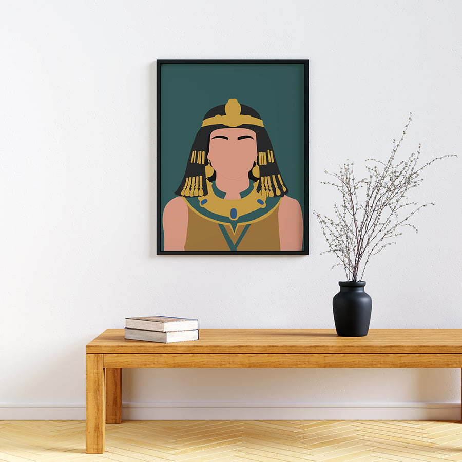 Cleopatra Feminist Icon Print