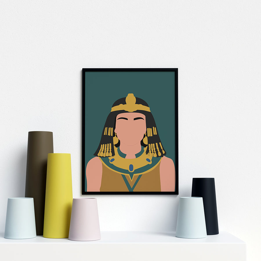 Cleopatra Portrait Poster