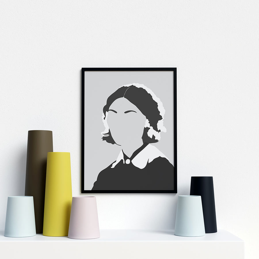 Florence Nightingale Portrait Poster