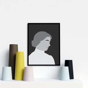 Helen Keller Portrait Poster