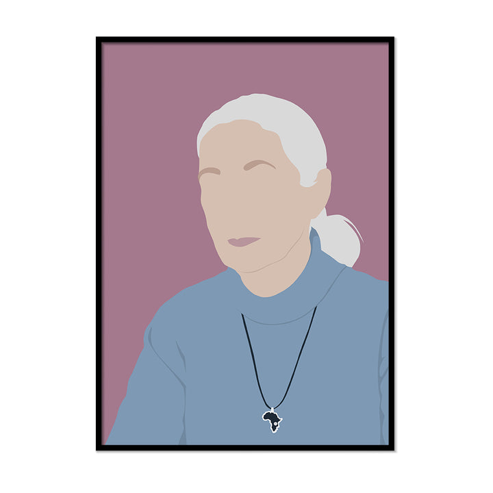 Jane Goodall Poster
