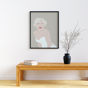 Marilyn Monroe Feminist Icon Print