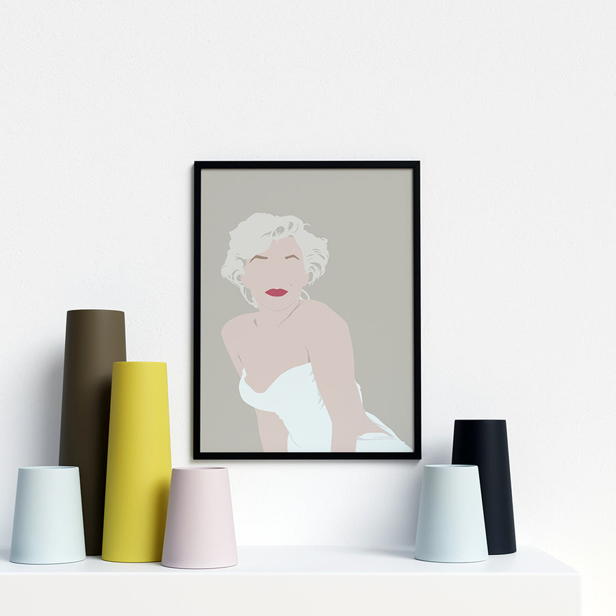 Marilyn Monroe Portrait Poster